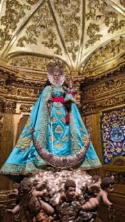 Los huertanos se rinden a los pies de su patrona 🌸✨

Un año más, llenamos de flores, fe y tradición el Santuario de la Virgen de la Fuensanta. No hay palabras para describir la emoción de ver a nuestras Reinas de la Huerta y sus Cortes de Honor ofrecer lo mejor de nuestra tierra a la 'Morenica'.

Gracias a Rebeca Pérez, alcaldesa de Murcia, a Sofía López-Briones, Concejala de Talento Joven y Espacios Públicos, y a todas las Peñas Huertanas que nos acompañaron en esta mañana tan emotiva.

Dadle al play y revivid con nosotros los momentos más bonicos de la misa y la ofrenda floral 🌸

¡Viva la Virgen de la Fuensanta! ¡Viva Murcia! 🍋❤️

#VirgenDeLaFuensanta #FederacionDePeñasHuertanas #Murcia #TradicionesMurcianas #ReinaDeLaHuerta